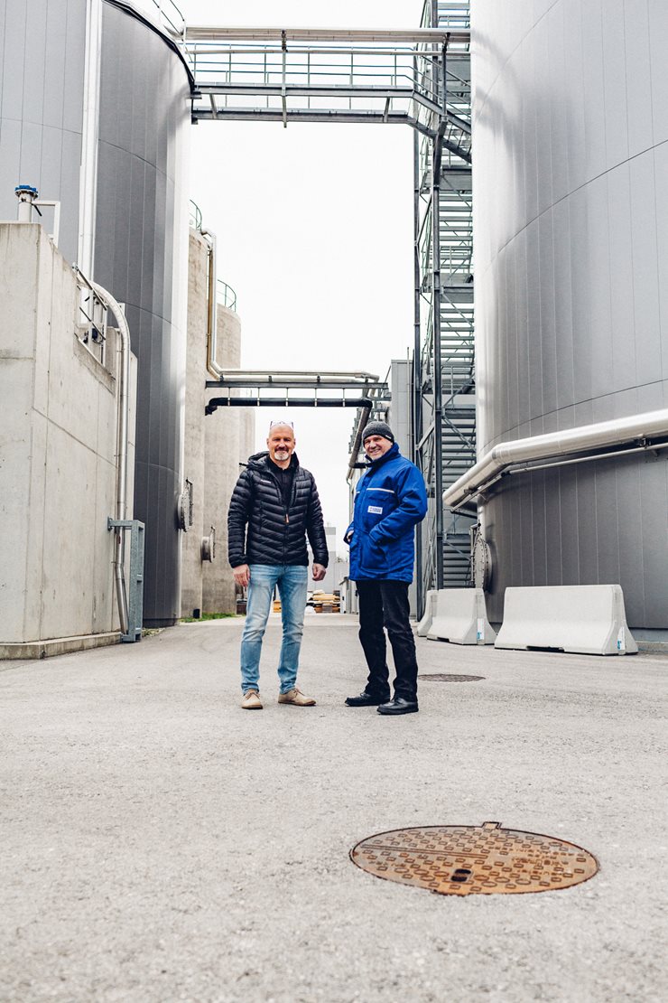 Andreas Hinterecker (l.) und Werner Gerhold (r.): gute Partnerschaft seit bald 17 Jahren