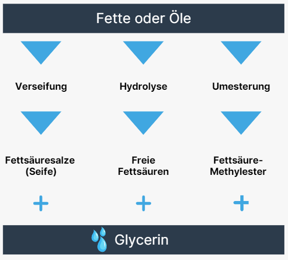 Glycerin Herstellungsverfahren