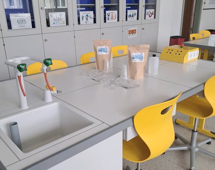 Chemie On Tour Donau Chemie Workshop Setup